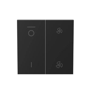 Livolo | Zwart | 1 | Module | 3-Standen | Ventilatorschakelaar Livolo Nederland B.V.