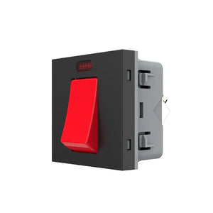 Livolo | Zwart | 1 | Module | Aan/Uit | Dubbelpolige schakelaar | 16A Livolo Nederland B.V.