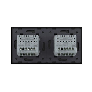 Livolo | Zwart | 1+1 | Aan/Uit | 12 of 24V DC | Schakelaar Livolo Nederland B.V.