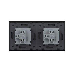 Livolo | Zwart | 1+1 | Puls | Wipschakelaar Livolo Nederland B.V.