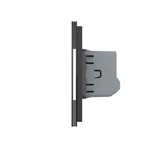 Livolo | Zwart | 1+1+1 | Puls | Schakelaar Livolo Nederland B.V.