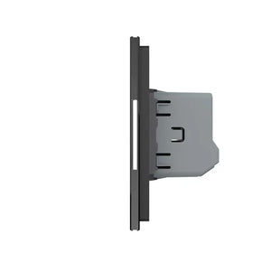 Livolo | Zwart | 1+1+1+1+1 | Aan/Uit | 12 of 24V DC | Schakelaar Livolo Nederland B.V.
