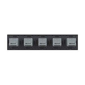 Livolo | Zwart | 1+1+1+1+1 | Aan/Uit | 12 of 24V DC | Schakelaar Livolo Nederland B.V.