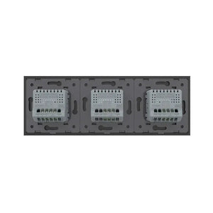 Livolo | Zwart | 1+1+2 | Puls | Schakelaar Livolo Nederland B.V.