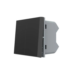 Livolo | Zwart | 2 | Module | Aan/Uit | Wissel | Wipschakelaar Livolo Nederland B.V.