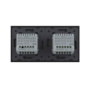 Livolo | Zwart | 2+1 | Puls | 12 of 24V DC | Schakelaar Livolo Nederland B.V.