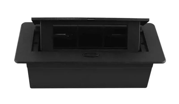 Livolo | Zwart | 3 | Pop-Up stekkerdoos | Push | Inbouw | USB & USB-C - Zwart Livolo Nederland B.V.