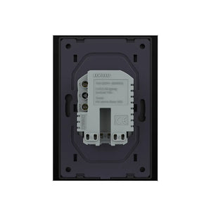 Livolo | Black | On/Off | Changeover switch with wall socket | 1 flush-mounted box | Smart Home Livolo Nederland B.V.