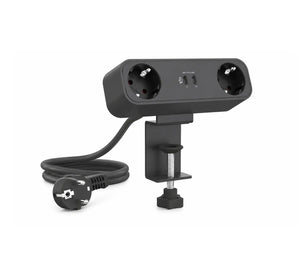 Livolo | Black | Desk Power Strip | Double Socket + Double USB-C Charger Livolo Nederland B.V.