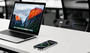 Livolo | Zwart | Bureau Stekkerdoos | Dubbel Stopcontact + Dubbele USB-C Oplader Livolo Nederland B.V.