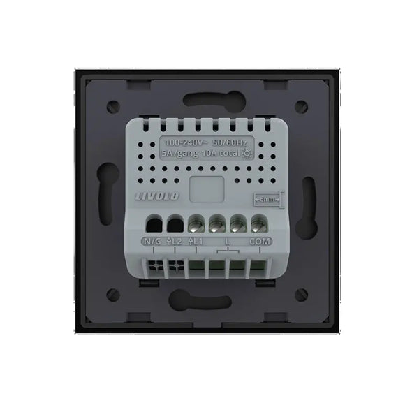 Livolo | Zwart | SR | Aan/Uit | Enkel | Wisselschakelaar Livolo Nederland B.V.