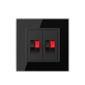 Livolo | Zwart | SR | Audio insteek | Audio insteek Livolo Nederland B.V.