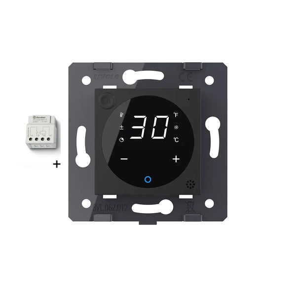 Livolo | Zwart | SR | Module | Thermostaat voor stadsverwarming