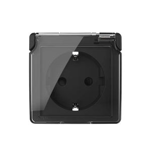 Livolo | Zwart | SR | Module | Wandcontactdoos | IP44 Livolo Nederland B.V.