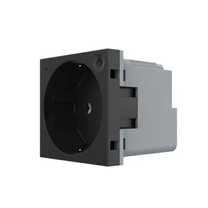 Livolo zwart Smart Home stopcontact module met randaarde