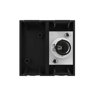 Livolo | Zwart | SR | TV - Female | Blindplaat Livolo Nederland B.V.