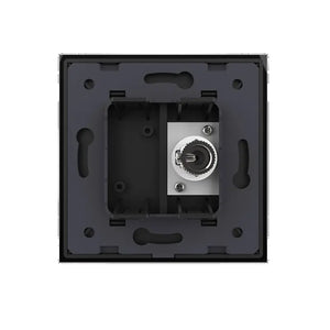 Livolo | Zwart | SR | TV | Blindplaat Livolo Nederland B.V.