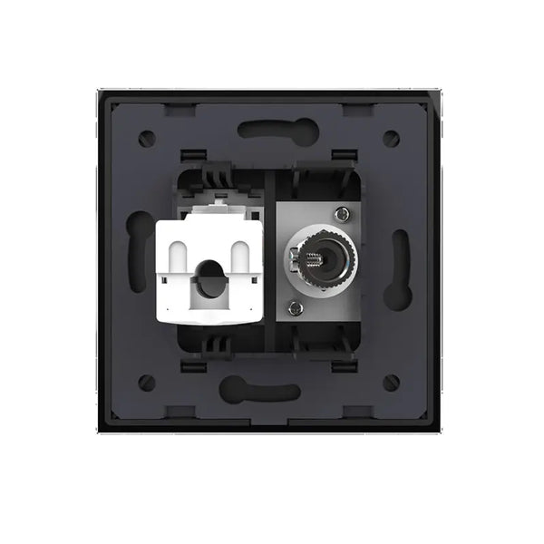 Livolo | Zwart | SR | TV | Netwerk Cat.6 Livolo Nederland B.V.