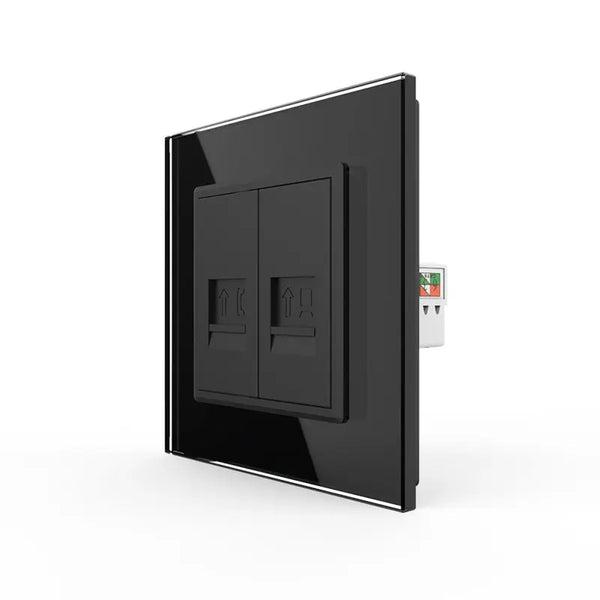 Livolo | Zwart | SR | Telefoon | Netwerk Cat.6 Livolo Nederland B.V.