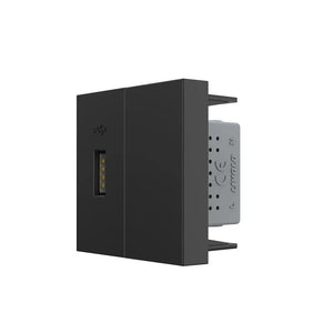 Livolo | Zwart | SR | USB oplader | Blindplaat Livolo Nederland B.V.