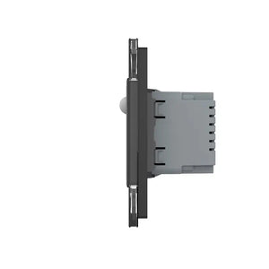 Livolo | Zwart | SR+SR | Wandcontactdoos | Wandverlichting | Beweging en nacht sensor Livolo Nederland B.V.