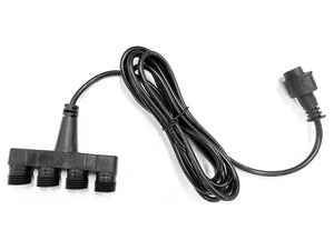Verdeler 1-4 | Tuinverlichting 12V | Plug and Play | IP65 | 2 Meter Livolo Nederland B.V.