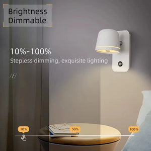 Wandverlichting | Wit | 1 | LED | Met touch dimmer | Dim to Warm Livolo Nederland B.V.