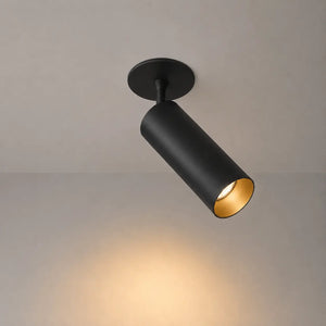 Richtbare Inbouwspot | Zwart met gouden binnenring | Draaibaar | Luxe Design | Ø75-83mm Livolo Nederland B.V.