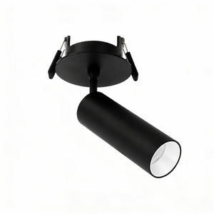 Richtbare Inbouwspot | Zwart met witte binnenring | Draaibaar | Luxe Design | Ø75-83mm Livolo Nederland B.V.