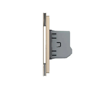Livolo | Goud | 1+2 | Dimmer | Schakelaars Livolo Nederland B.V.