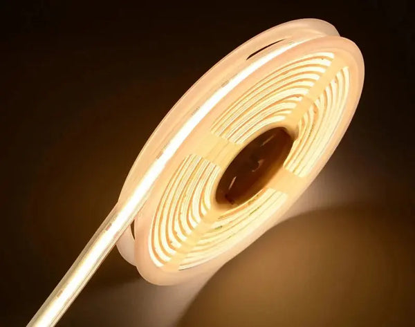 5 Meter | COB | Ledstrip | Warm wit | 8mm | Dimbaar | 24V- Female connector | IP67 Livolo Nederland B.V.