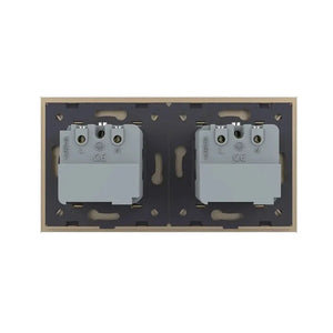 Livolo | Goud | SR+SR | Wandcontactdoos | Smart Home Livolo Nederland B.V.