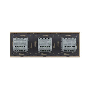 Livolo | Goud | 2+2+2 | Dimmer | Schakelaar Livolo Nederland B.V.