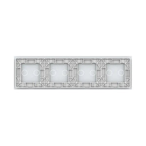 Livolo | Wit | 2+2+2+2 | Glasplaat | Touchschakelaar Livolo Nederland B.V.