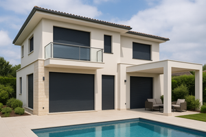 wit schakelmateriaal voor het bedienen van uw rolluiken