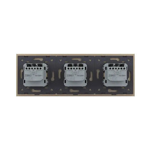 Livolo | Oro | SR+SR+SR | Presa a muro Livolo Nederland B.V.
