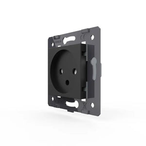 Livolo | Zwart | SR | Module | Wandcontactdoos | Zonder randaarde Livolo Nederland B.V.