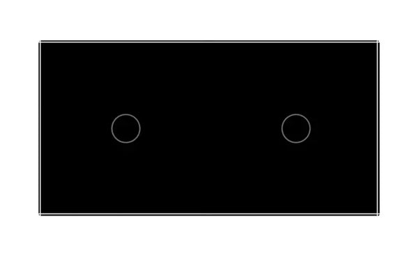 Livolo | Zwart | 1+1 | Dimmer | Wisselschakelaar Livolo Nederland B.V.