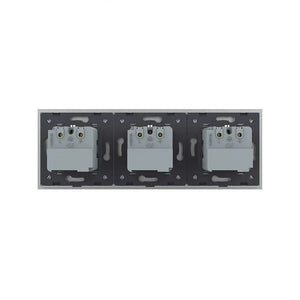 Livolo | Goud | SR+SR+SR | Wandcontactdoos | Smart Home Livolo Nederland B.V.