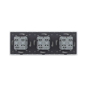 Livolo | Wit | SR+SR+SR | Wandcontactdoos | France Livolo Nederland B.V.