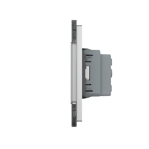 Livolo | Grijs | SR+SR+SR+SR+SR | Wandcontactdoos | France Livolo Nederland B.V.