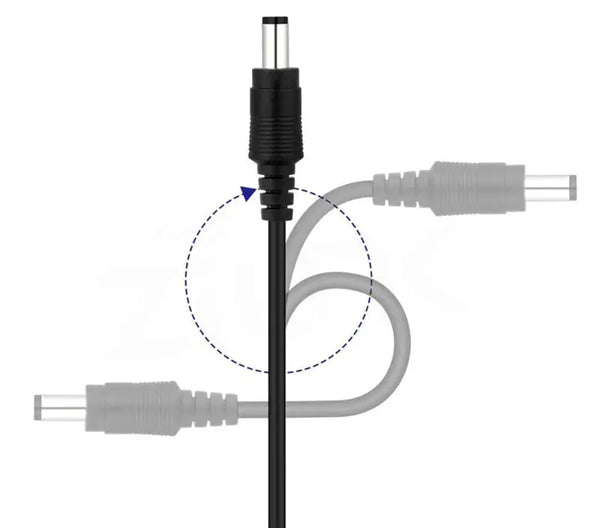 Verlengkabel | 3 Meter | Male - Female | COB Ledstrip Livolo Nederland B.V.