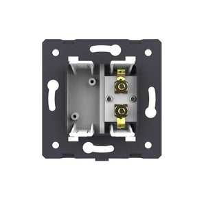 Livolo | Wit | SR | Audio- Banaan stekker | Blindplaat Livolo Nederland B.V.