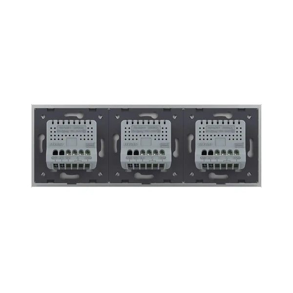 Livolo | Grijs | 1+1+1 | Dimmer | Wisselschakelaar Livolo Nederland B.V.