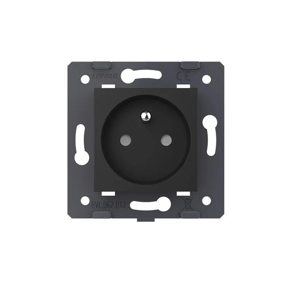 Livolo | Zwart | SR | Module | Wandcontactdoos | France Livolo Nederland B.V.