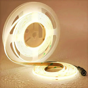 5 Meter | COB | Ledstrip | Warm wit | 10mm | Dimbaar | 24V- Female connector | IP67 Livolo Nederland B.V.