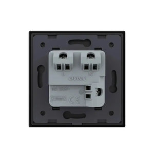 Livolo | Zwart | SR | Wandcontactdoos | Zonder randaarde Livolo Nederland B.V.