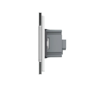 Livolo | Wit | 1+SR | Aan/Uit | Schakelaar | Wandcontactdoos | France Livolo Nederland B.V.