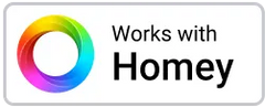 Werkt met Homey